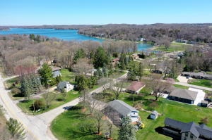 BIG CEDAR LAKE home for sale at 4875  Cedar Hills Dr in Polk Wisconsin