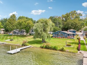 Blue Spring Lake home for sale at W1170  South Shore Dr in Palmyra Wisconsin