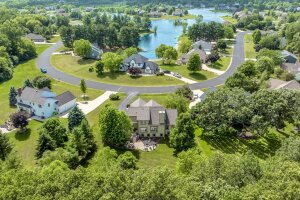 Red Pine Lake home for sale at 440 E Red Pine Cir in Dousman Wisconsin