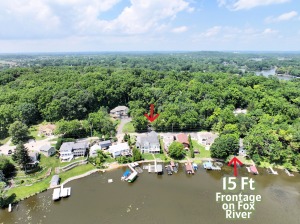 Fox River Tichigan home for sale at 142  Riverside Dr in Waterford Wisconsin