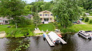 Bohner Lake home for sale at 8041 W Lakeshore Dr in Burlington Wisconsin
