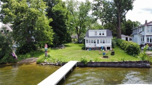 Pewaukee Lake home for sale at N28W26972  Woodland Dr in Pewaukee Wisconsin