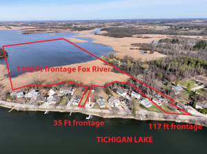 Tichigan Lake home for sale at 7110 N Tichigan Rd in Waterford Wisconsin