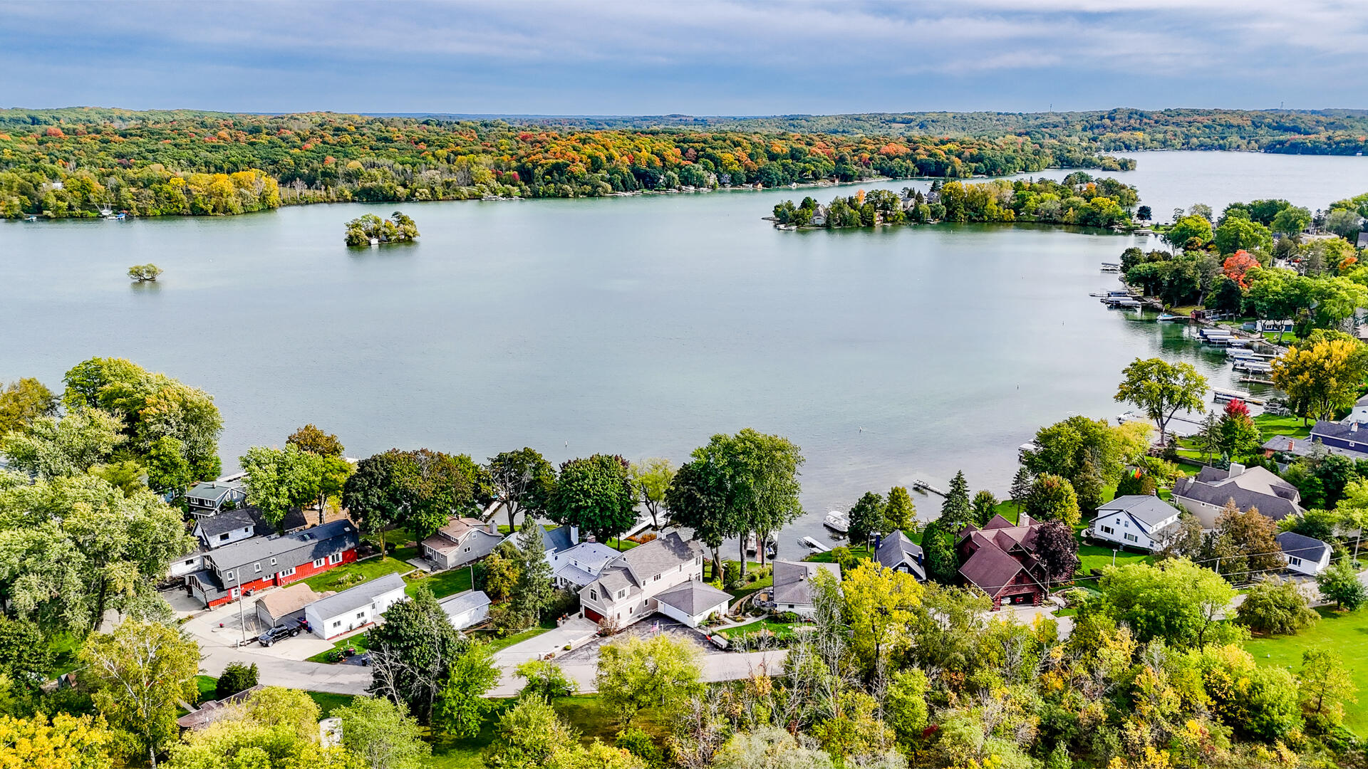 Wisconsin Lake Home for sale (MLS#: 1870680) at 5648 W Lake Dr, in West Bend, Wisconsin. (1 of 51)