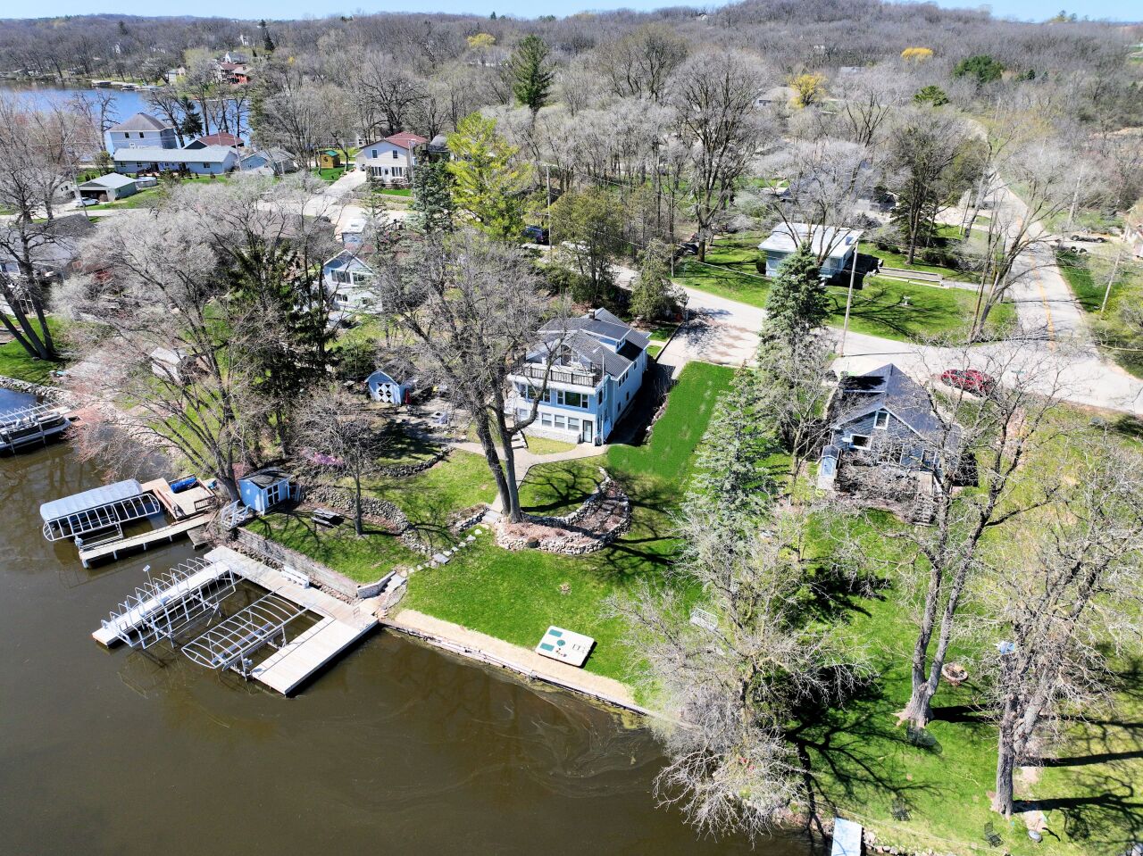 Wisconsin Lake Home for sale (MLS#: 1871569) at 5725 E Peninsula Dr, in Waterford, Wisconsin. (1 of 34)