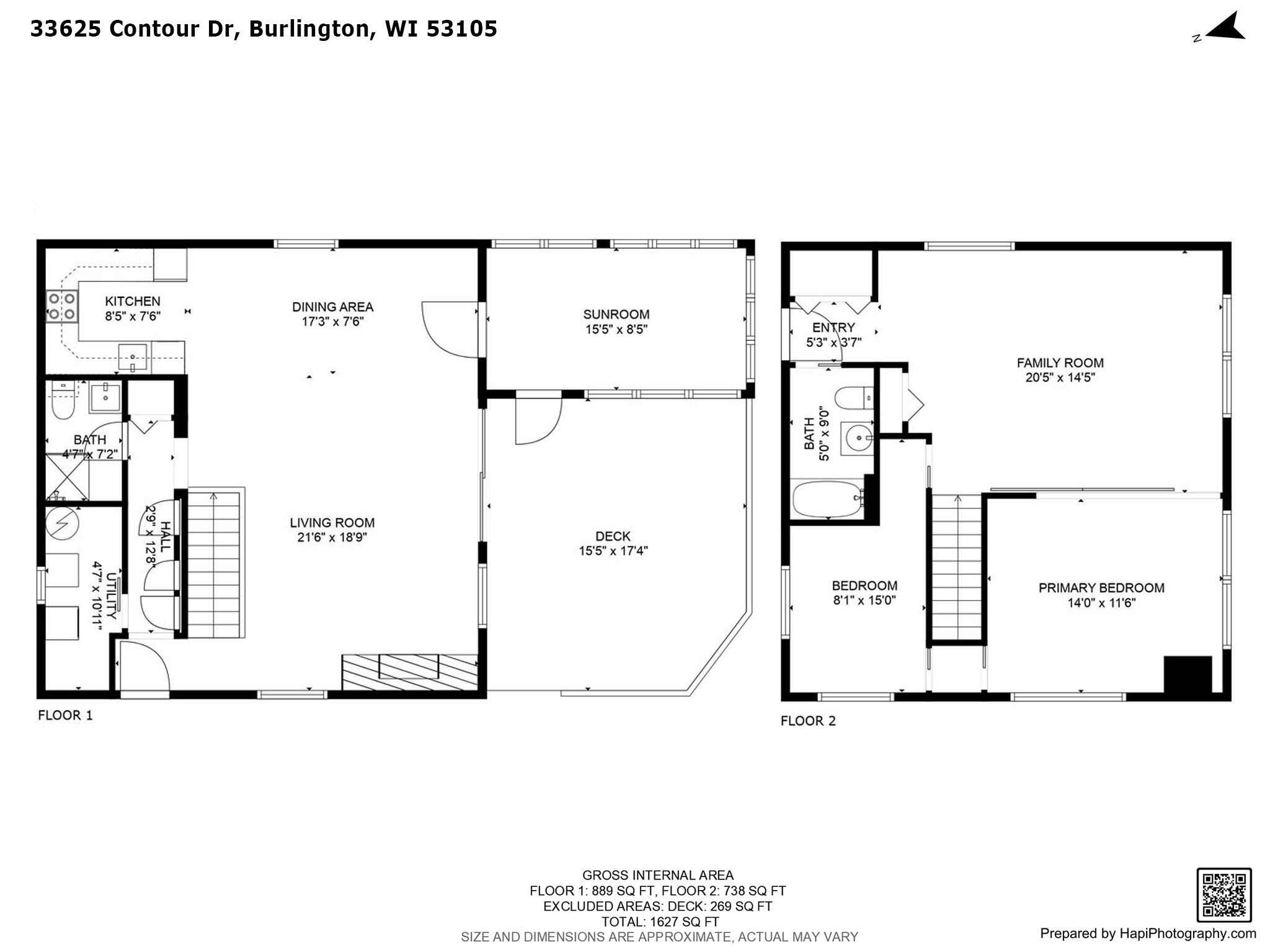 Wisconsin Lake Home for sale (MLS#: 1881657) at 33625  Contour Dr, in Burlington, Wisconsin. (38 of 39)