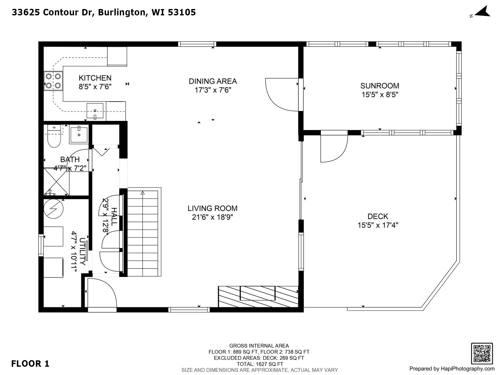 Wisconsin Lake Home for sale (MLS#: 1881657) at 33625  Contour Dr, in Burlington, Wisconsin. (39 of 39)