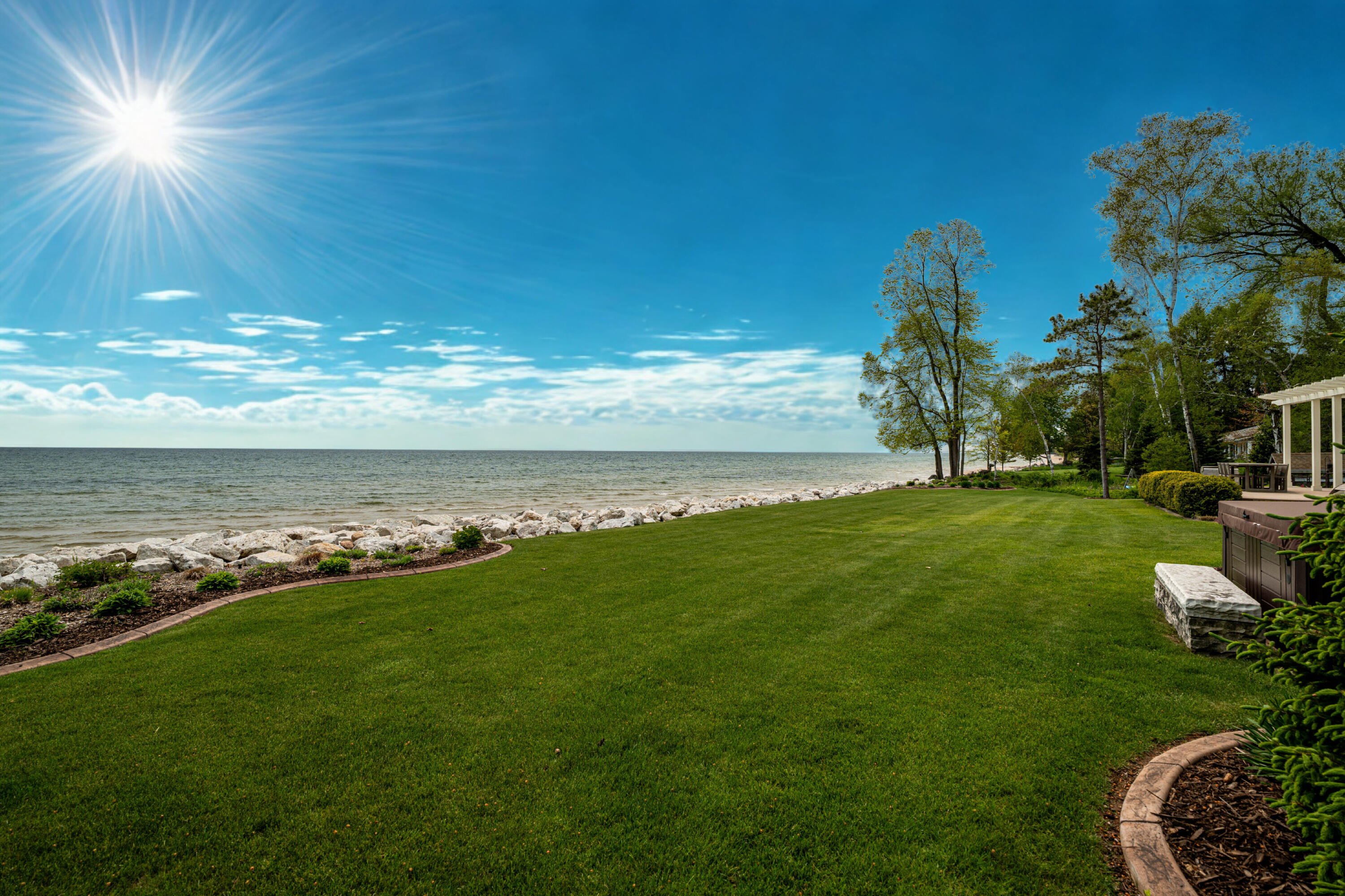 Wisconsin Lake Home for sale (MLS#: 1921082) at 5550  Cedar Beach South -, in Belgium, Wisconsin. (2 of 79)