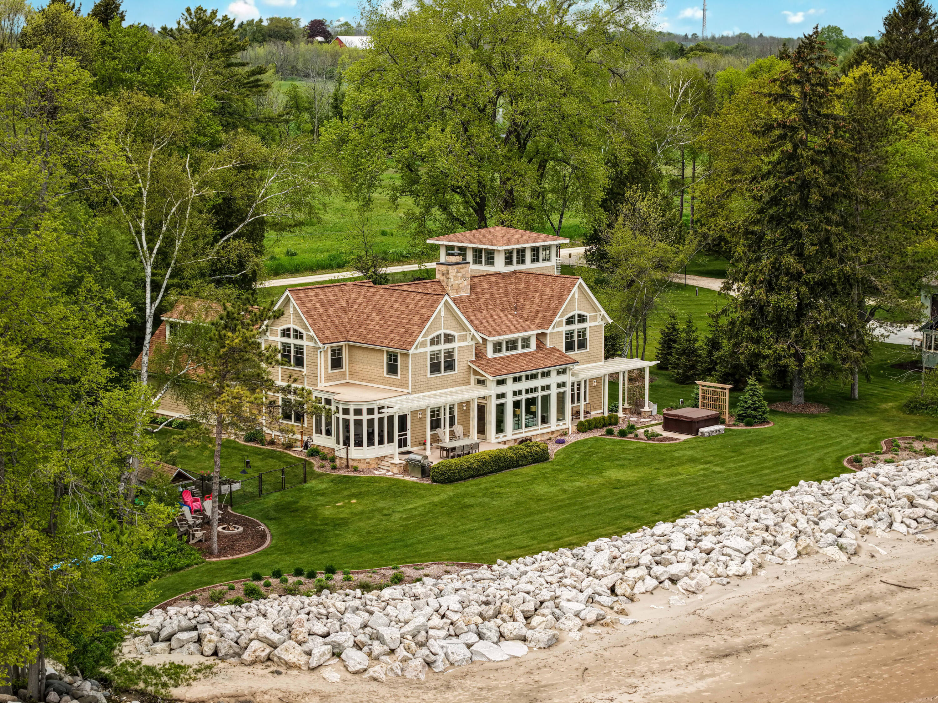 Wisconsin Lake Home for sale (MLS#: 1921082) at 5550  Cedar Beach South -, in Belgium, Wisconsin. (73 of 79)