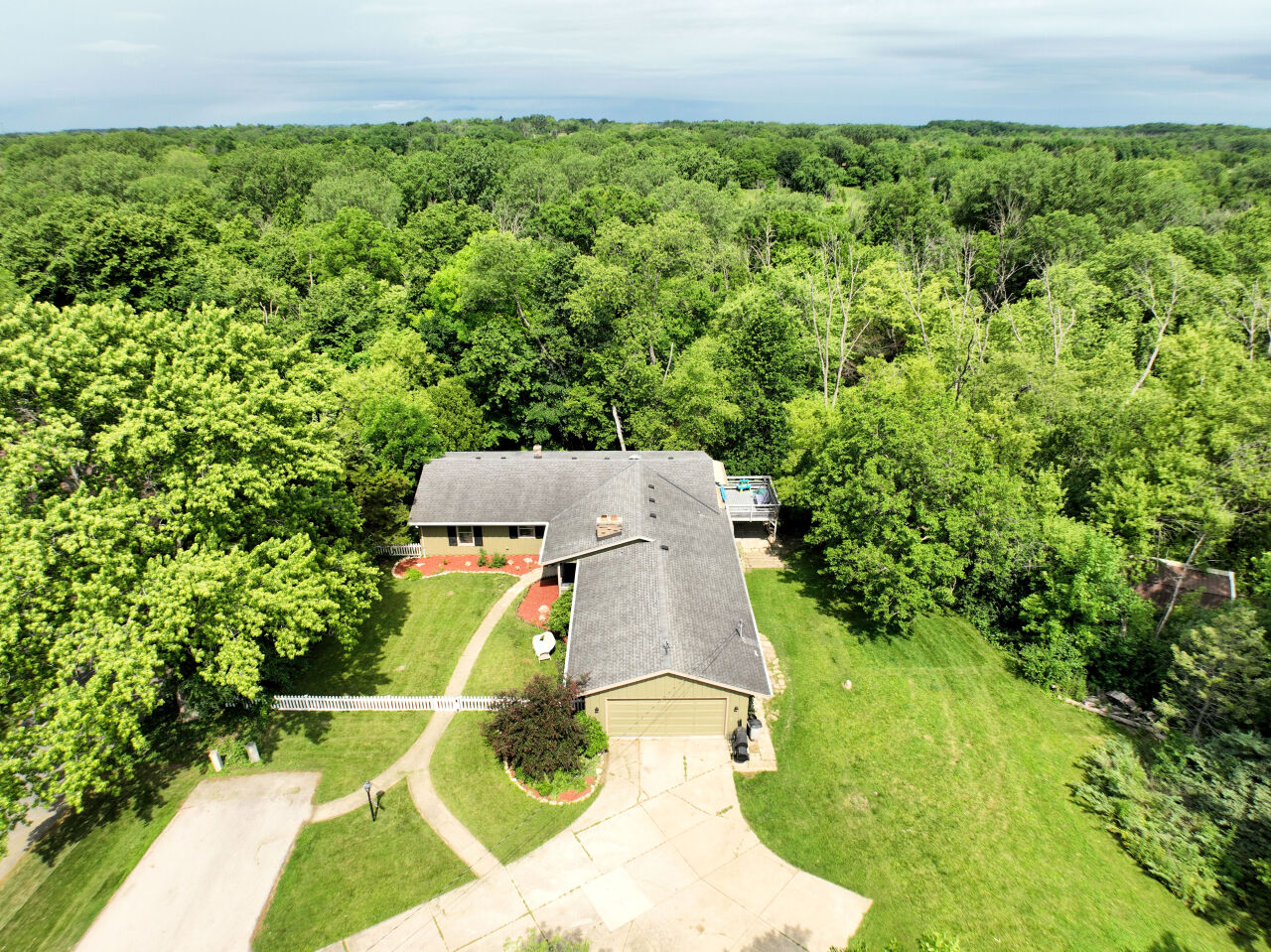 Wisconsin Lake Home for sale (MLS#: 1924056) at 4927  Kings Cove Rd, in Caledonia, Wisconsin. (1 of 40)