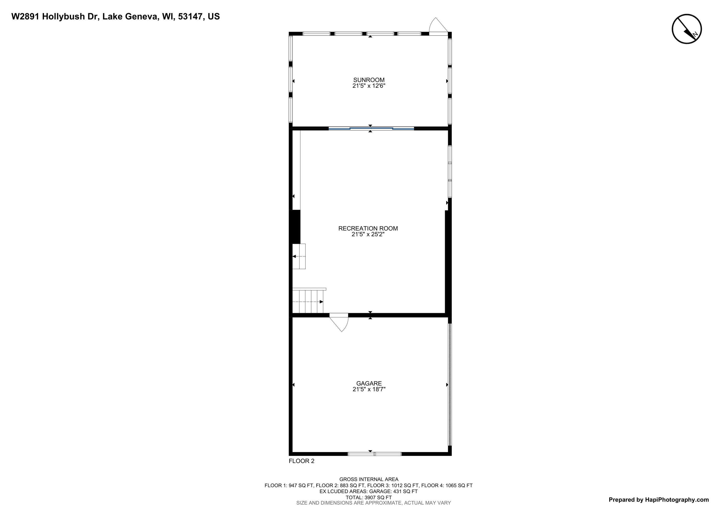 Wisconsin Lake Home for sale (MLS#: 1926684) at W2891  Hollybush Dr, in Linn, Wisconsin. (34 of 40)