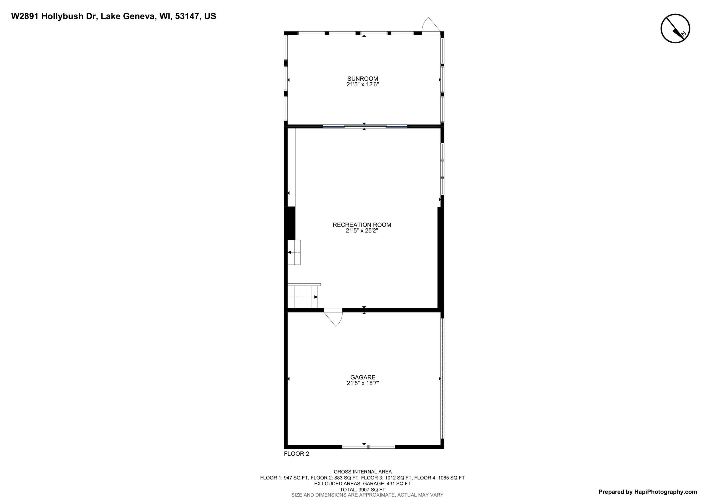 Wisconsin Lake Home for sale (MLS#: 1926684) at W2891  Hollybush Dr, in Linn, Wisconsin. (40 of 40)