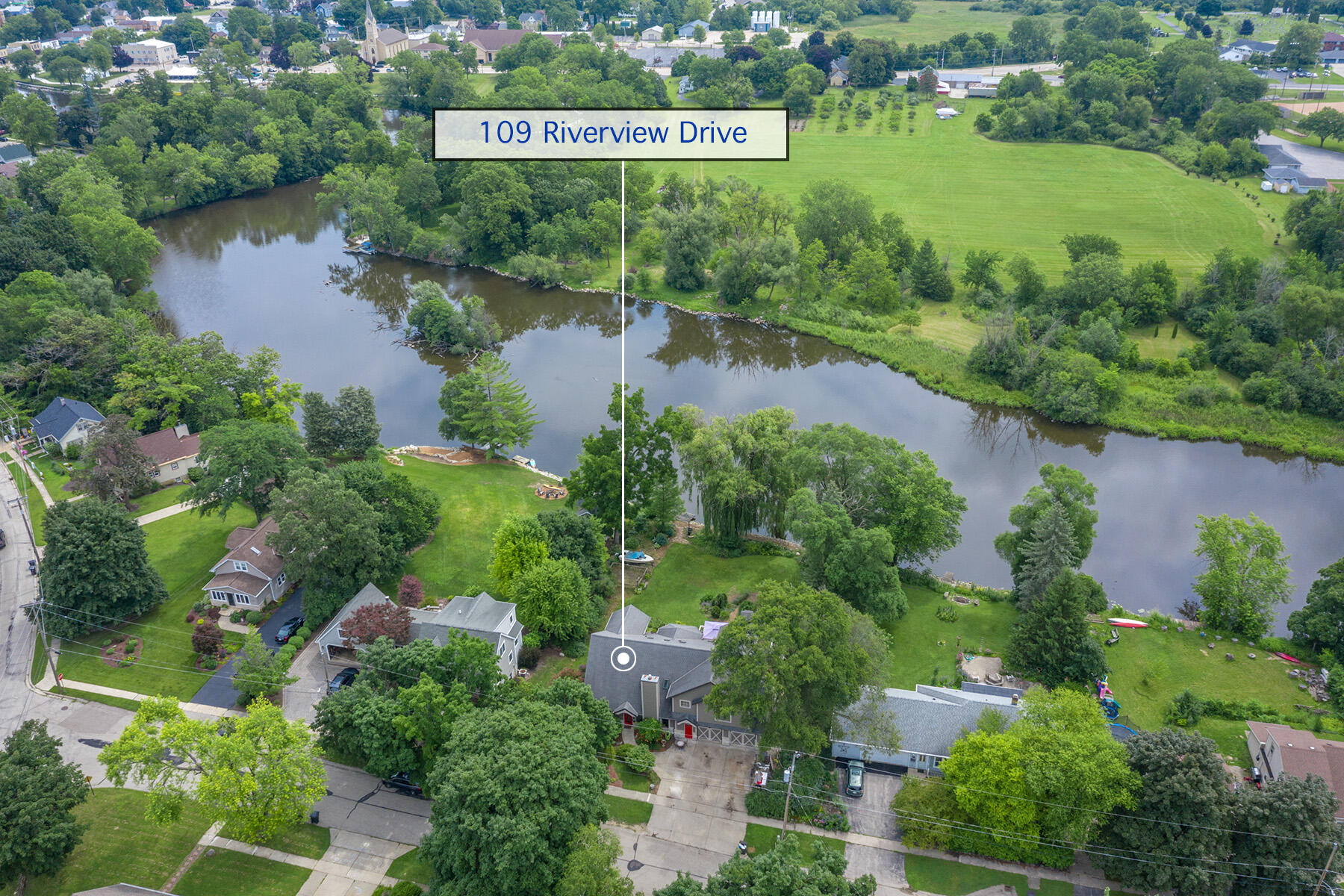 Wisconsin Lake Home for sale (MLS#: 1926885) at 109  Riverview Dr, in Waterford, Wisconsin. (53 of 63)