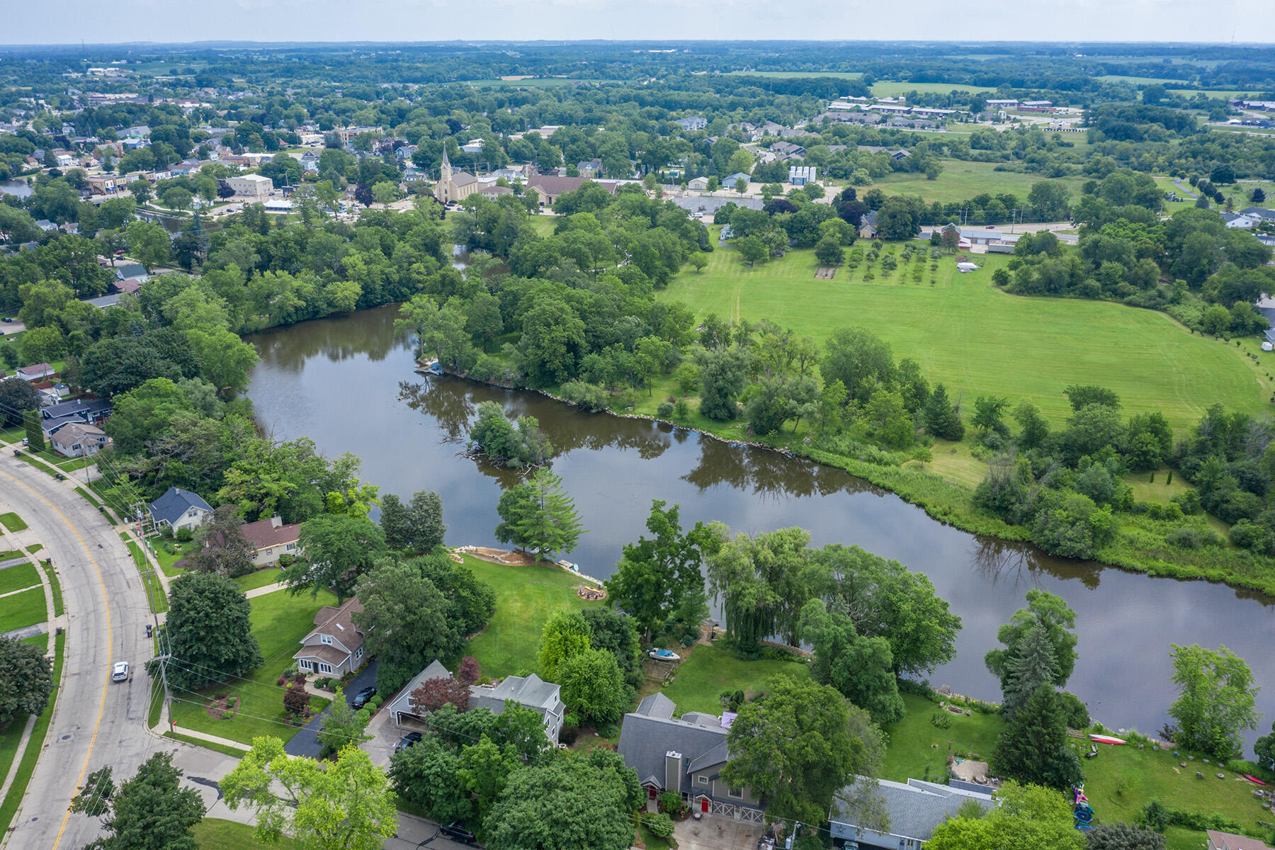 Wisconsin Lake Home for sale (MLS#: 1926885) at 109  Riverview Dr, in Waterford, Wisconsin. (54 of 63)