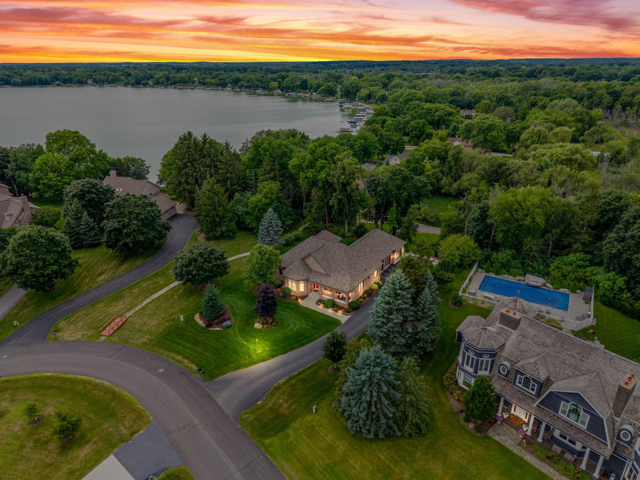 Wisconsin Lake Home for sale (MLS#: 1928040) at 180  Monastery Hill Dr, in Lac La Belle, Wisconsin. (28 of 28)