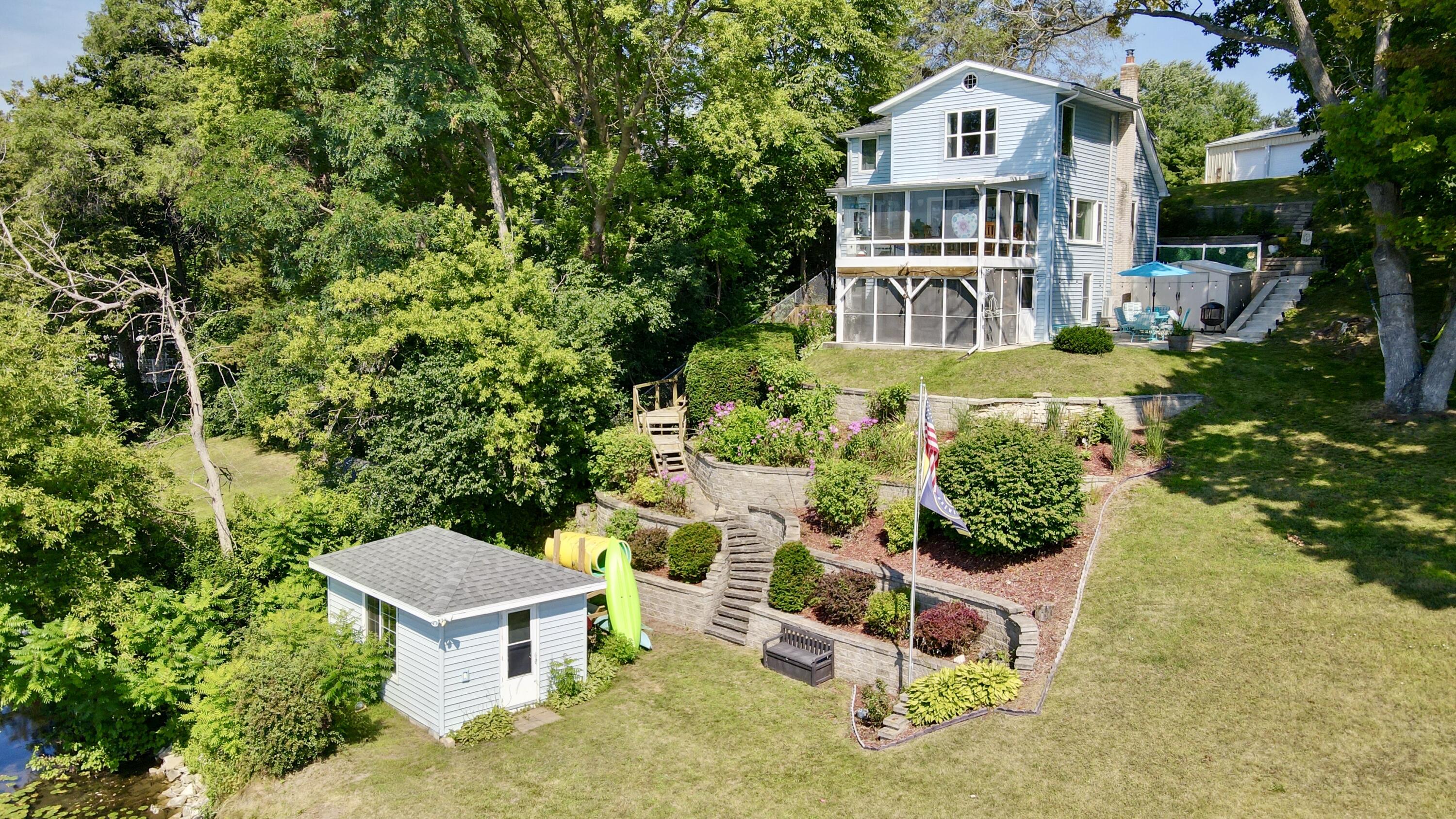 Wisconsin Lake Home for sale (MLS#: 1931670) at 7184  Pleasant Dr, in West Bend, Wisconsin. (3 of 54)